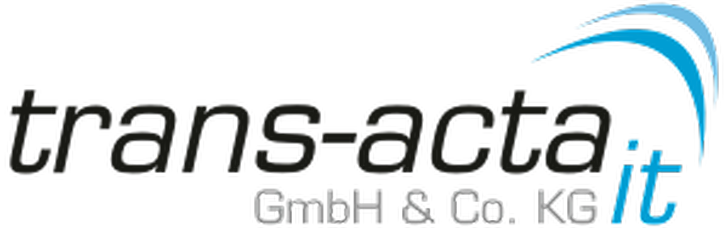 Logo trans-acta GmbH — Münster